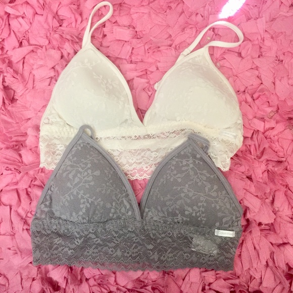 Calvin Klein Other - calvin klein bralettes w/removal pads, never worn